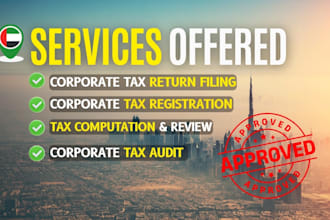 manage uae corporate tax return filing for your company
