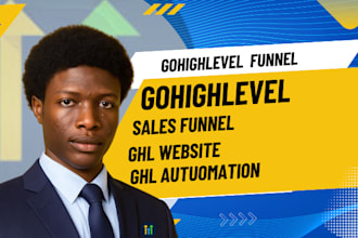 design fitness wellness gohighlevel form funnel landing page automation workflow
