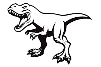 design awesome and gorgeous dinosaur logo design