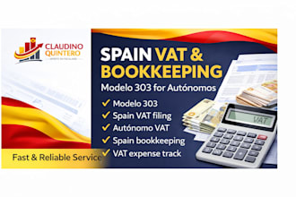 do spain autónomo bookkeeping vat modelo 303 expense tracking