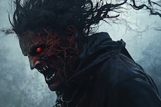 do horror character design