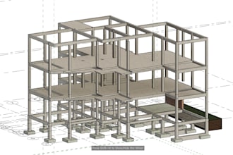 architectural and structural projects in revit