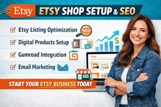 digital product etsy shop set up etsy seo listing etsy listing gumroad etsy