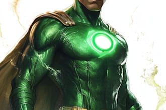 make a superhero comic