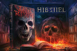 design professional horror and thriller book cover