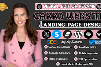 carrd landing page for coaches,creators,substack carrd website,redesign carrd co