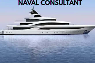 provide naval architect consulting, ship design , ga plans and hull analysis
