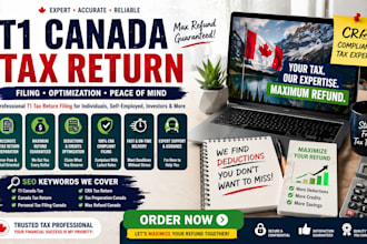 optimize t1 canada tax return filing with maximum refund