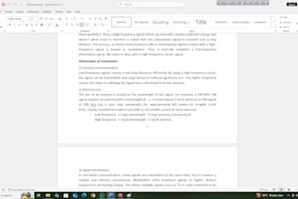 write technical content on electrical and electronics