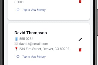 create a custom invoice app with PDF and client management