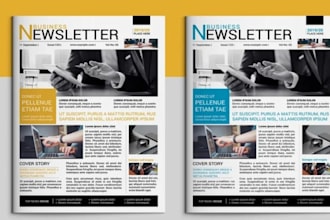 design corporate magazines, newsletters, brochures, catalogs, flyers book layout