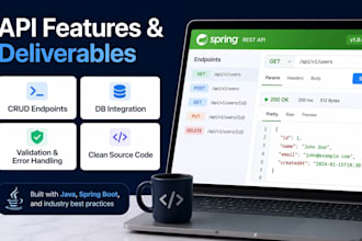 develop a complete backend for your web app or mobile app
