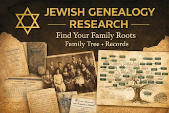 trace your jewish roots and build your family tree