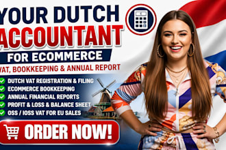 be your dutch accountant for ecommerce vat, bookkeeping and annual report