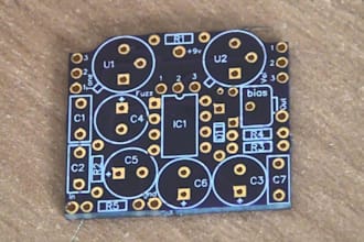 design pcb boards for mixers, guitar pedal effects, amplifiers and audio pcb