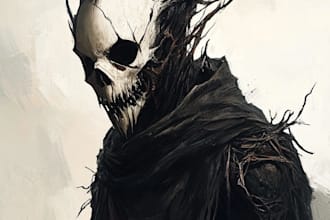 design a terrifying and original horror character