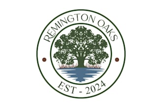 design a modern lawn care, landscape, and agriculture logo