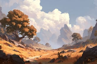 do environment concept art
