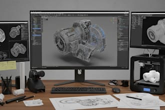 design 3d cad modeling product design 3d printing design 3d product rendering