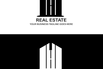 create a professional real estate and construction logo