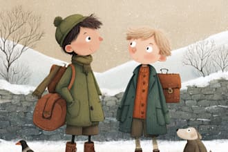 children book illustration and children book illustration