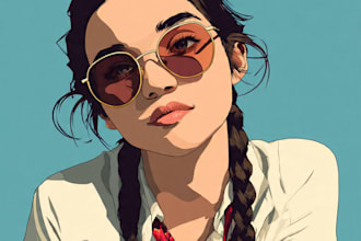 do a vector portrait for you