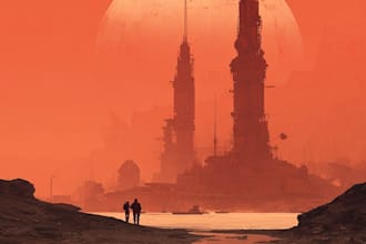 concept art for science fiction