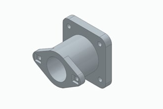 diseño de piezas 3d y planos técnicos en cad