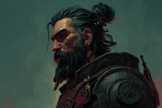 create epic fantasy dnd character art and rpg portraits