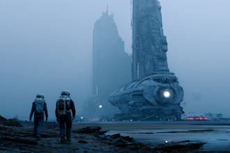 design sci fi mecha and robot concept art