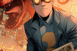 comic book illustration with comic book illustrator
