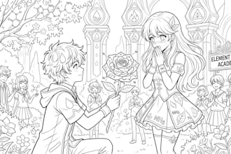 create custom coloring pages and digital art