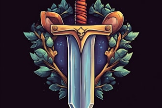 make a fantasy logo