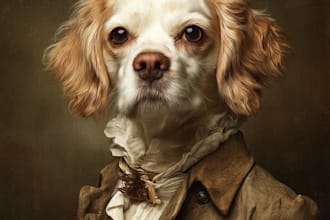 do a custom pet portrait