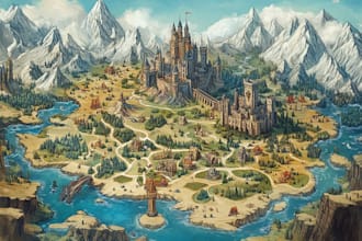 custom fantasy maps for your story