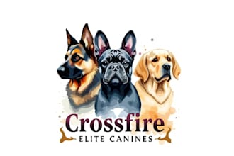 design a creative dog care or pet logo for your business