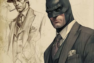 comic book illustration with comic book illustrator