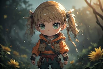 draw a character in manga style