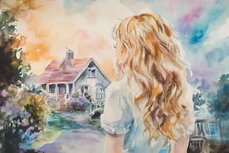 illustrate the best watercolor illustration