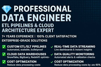 build real time data ingestion pipelines using etl
