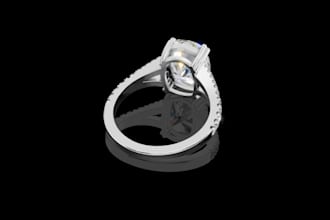 create luxury 3d jewelry animation with photorealistic rendering ring