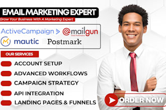 setup mautic smtpmart postmark activecampaign  pepipost mailgun email marketing
