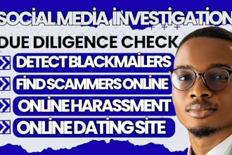 do social media investigation online harassment trace trace as private detective
