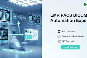 setup emr pacs dicom radiology workflow automation