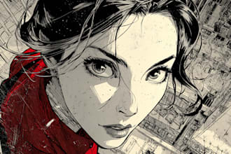 draw comic book action scenes with dynamic poses