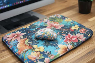 create designs for laptop sleeves, and mouse pads