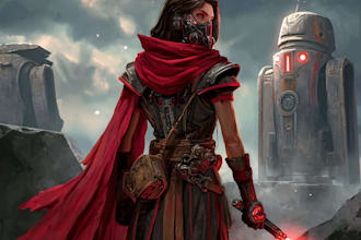 design your sci fi and star wars character
