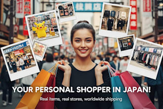 be your japan personal shopper for anime, mercari and hard to find items