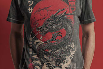 do japanese t shirt design