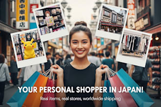 buy and ship items from japan as your trusted personal shopper for anime